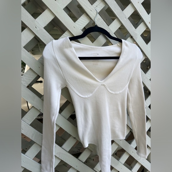 ❤️Free People Meg Seamless V-Neck Long-Sleeve Bodysuit - Picture 3 of 7